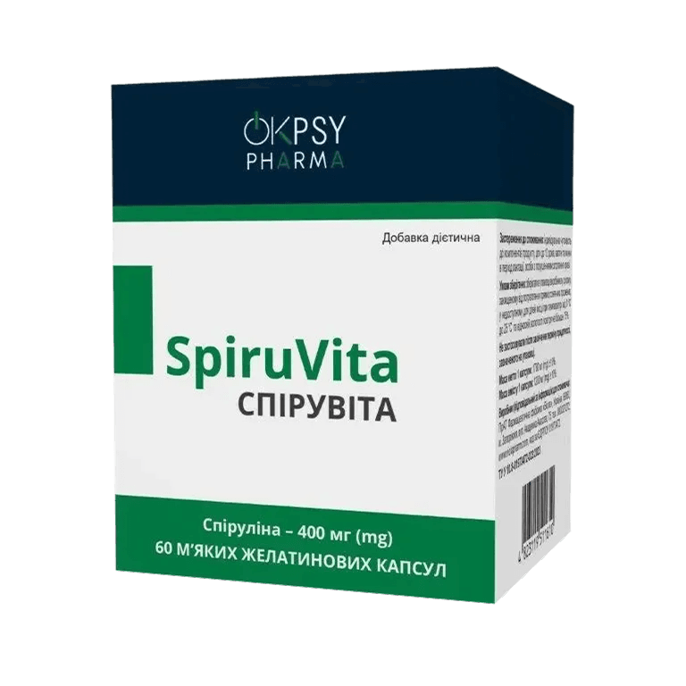 SpiruVita Спіруліна 400 мг